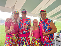Red Carpet Crumpets and Croquet Team Photo
