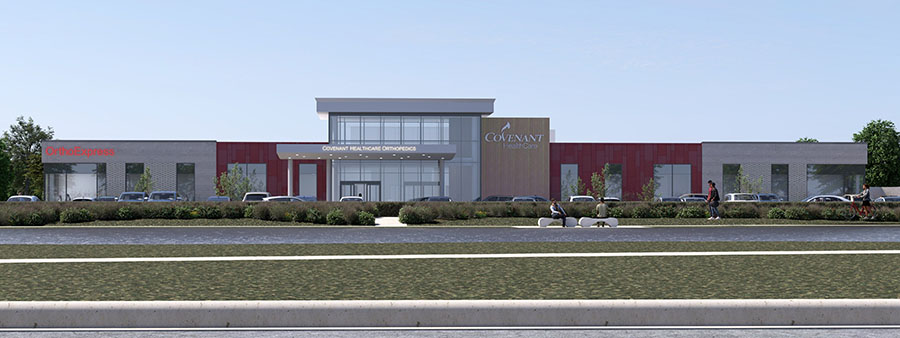 Building Design for New Orthopedic Location at Mackinaw
