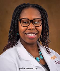 Photo of Dr Jennifer Weekes