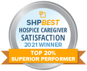 Covenant HealthCare earns 2021 SHP BestTM “Superior Performer” Caregiver Satisfaction Award for hospice care
